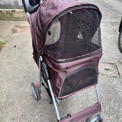 ペット用キャリーカート　お買い物キャリーカートの画像