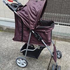 ペット用キャリーカート　お買い物キャリーカートの画像