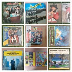 ディズニーマーチ・太陽にほえろ・ナイアガラソングブック2等LP1...