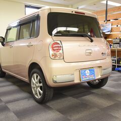 【売約済】H27年式スズキ　アルトラパンショコラ　ショコラX　ナビ　ワンセグＴＶ　専用合皮シート　専用革巻きステアリング　スマートキー２個　ＨＩＤヘッドライト　オートエアコン　アイドリングストップ　電格ミラー　盗難防止システム　衝突安全ボディ　１４インチアルミの画像