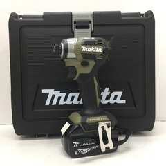 makita マキタ 18V 6.0Ah 充電式インパクトドライバ オリーブ ケース・充電器・バッテリ2個セット TD173DRGXO 未使用品 【工具専門店 テイクハンズ金沢野々市店】