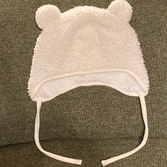 H&Mベビー耳つき帽子6-9ヶ月の画像