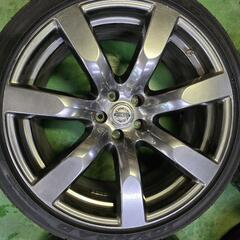 R35純正ホイール 10.5j +25 4本通し