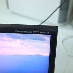 23インチ PCモニター MITSUBISHI RDT234WLM-D 動作品の画像