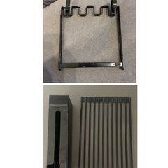 towerポリ袋ストッカー&towerレジ袋ハンガー&水切りラック