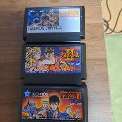 お話し中FCカセットダブルドラゴン1.2.3の画像