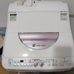 シャープ洗濯機　イオンコート　6キロ  WASH&DRYの画像