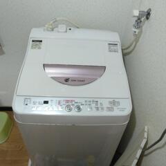シャープ洗濯機　イオンコート　6キロ  WASH&DRYの画像