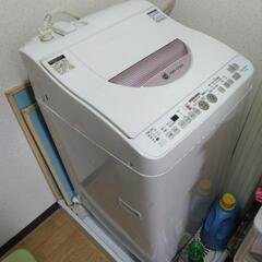 シャープ洗濯機　イオンコート　6キロ  WASH&DRYの画像