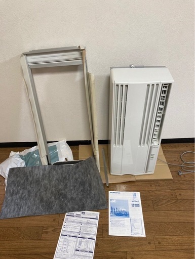 【取引中】コロナルームエアコン　ウィンド形冷房専用　 CW-1622R