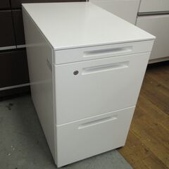 R383 KOKUYO コクヨ GTAワゴン 3段(T3) 鍵欠...