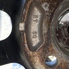 スタッドレスアルミ2本の画像