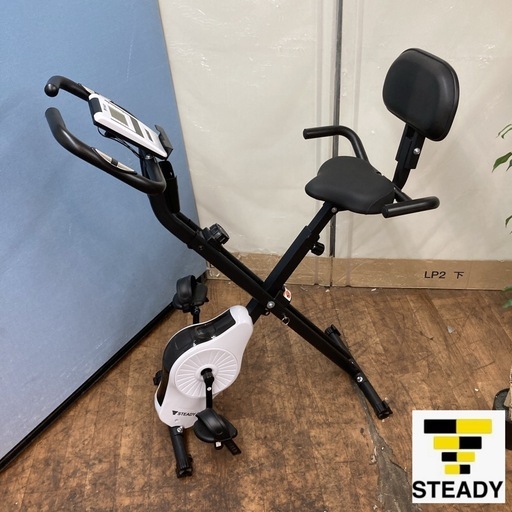 S721⭐ STEADY フィットネスバイク 折りたたみ式 ⭐ 動作確認済 ⭐ クリーニング済
