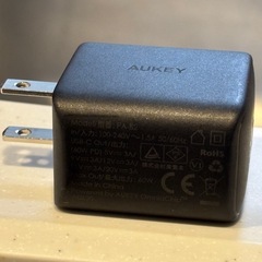 AUKEY USB-C PD充電器 黒　60wの画像