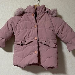 【比較的美品】フードが可愛い♡アウター110サイズ