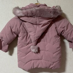 【比較的美品】フードが可愛い♡アウター110サイズの画像