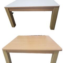 リバーシブルこたつテーブル（75×75cm）の画像