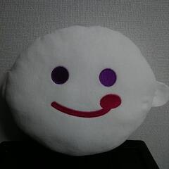 未使用　顔型クッション　ぬいぐるみ　※子母口お渡しのみ限定