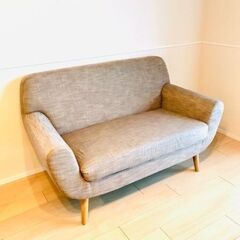 2人掛けソファ無料【取りに来てくださる方限定】