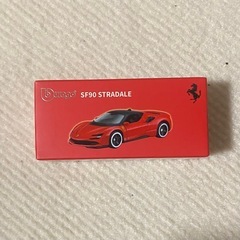 ブラーゴ新品1/64ミニカー　フェラーリSF90(赤)