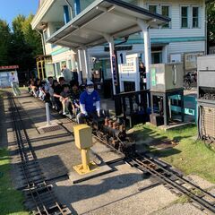 交通公園でのSL、ミニ新幹線運転手！大募集！！