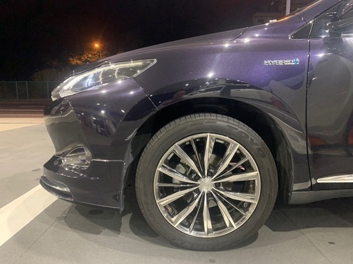 ハリアー60 19インチWEDS レオニスVX (条件有り)