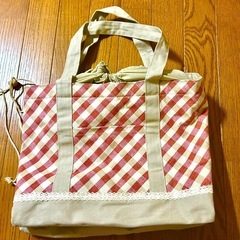 未使用　マチ付き大容量　保冷エコバッグ  レジカゴサイズ