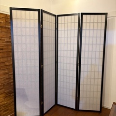 4連衝立 ちょっと古めのパーテーション 両面の画像