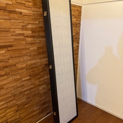 4連衝立 ちょっと古めのパーテーション 両面の画像