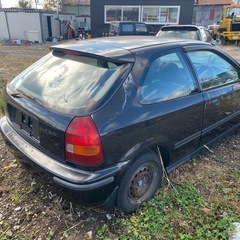 希少！EKシビック　３ドア　低グレード　残念ＡＴ車　レストアベース　オルティアも出品あり！の画像
