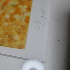 オレンジ系の静物画　の画像
