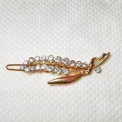 花のカラフルなヘアピン4種　 アクセサリー　髪飾り　髪留め　ヘアアクセサリーの画像