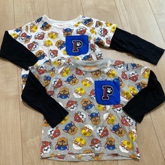 【商談中】パウパトロール　100サイズ　長袖Tシャツ　2枚セット