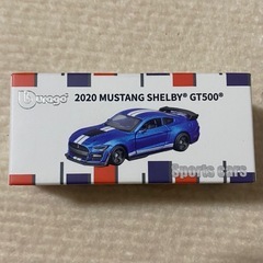 ブラーゴ新品1/64ミニカー　MUSTANG SHELBY GT500