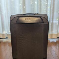 キャリーケース　布製 　グレーの画像