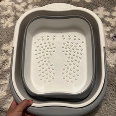 足湯折り畳みバケツ