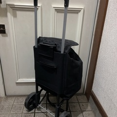 保冷機能付 ショッピングカート ブラックの画像