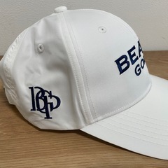 【未使用】BEAMS GOLF キャップ ホワイト ビームス ゴルフの画像