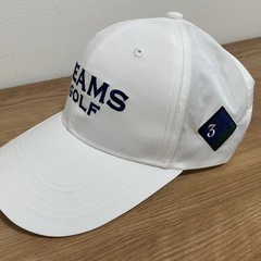 【未使用】BEAMS GOLF キャップ ホワイト ビームス ゴルフの画像