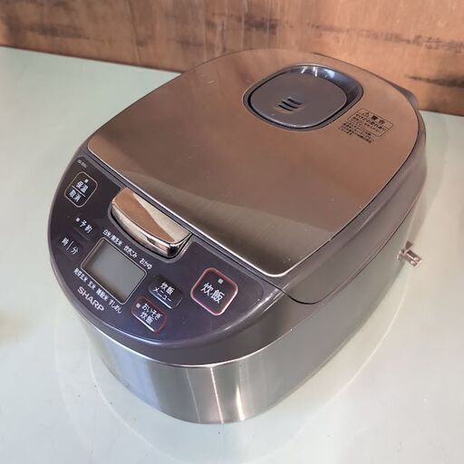 【最終値下げ】伊勢崎店【現状品】gi11-1 SHARP シャープ 炊飯器 KS-S10J-S 通電確認済 2018年