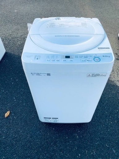 SHARP  全自動電気洗濯機 ES-GE6B-W