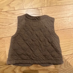 La stell ベビーベスト ブラウン　サイズ70の画像