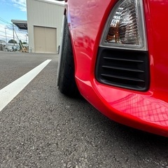 ノーマル戻しで25万にて販売可能 ハイブリッドは自動車税アップ無し しっかりメンテしてます 車検たっぷり 機関良好 車高短 アウトリップ アクア カスタム多数の画像