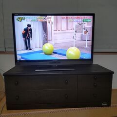 テレビラック 収納 近隣配送無料 引取割引有 45×116×41