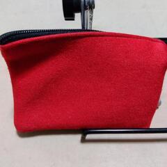 カラビナフック付き小銭入れ【美品】の画像
