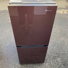 Hisense 2ドア冷凍冷蔵庫 HR-G13A-BR