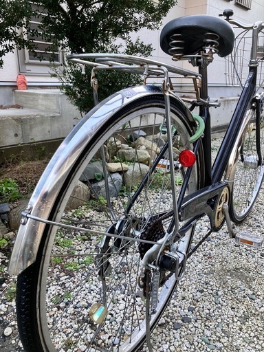 598、シティーサイクル27インチ黒