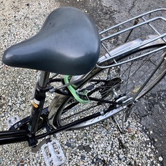 598、シティーサイクル27インチ黒