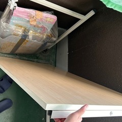 デスク　勉強机 ダイニングテーブル　LOWYA 難ありの画像