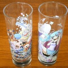  ★初音ミク　Happyくじ　E賞　グラス　ちゃもーい 吟 未使用